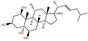 (22E)-Cholest-22-en-1b,3b,5a,6b-tetrol